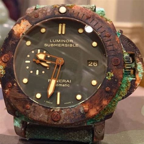 panerai found on titanic